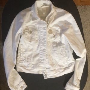 White Denim Jacket